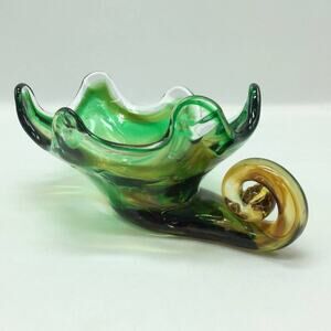 Art Glass Dish by Marigold Glassware Co.